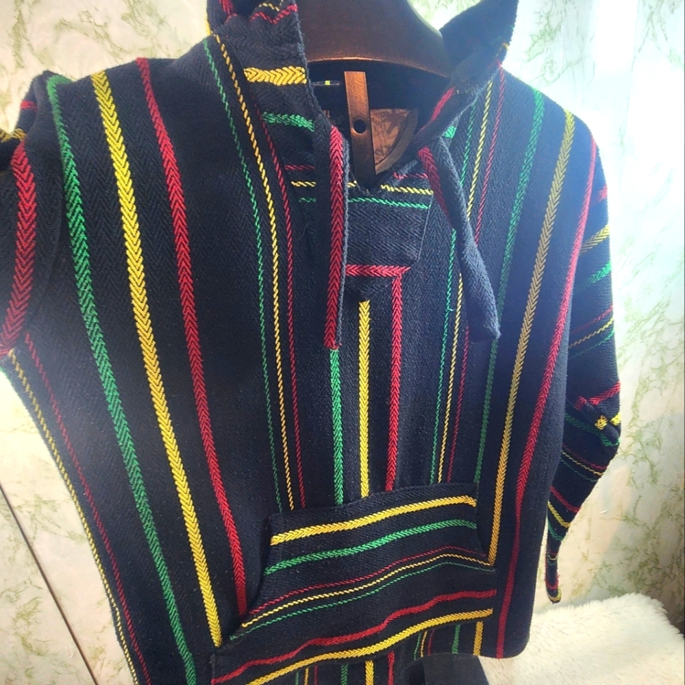 Señor Lopez Black Striped Hoodie